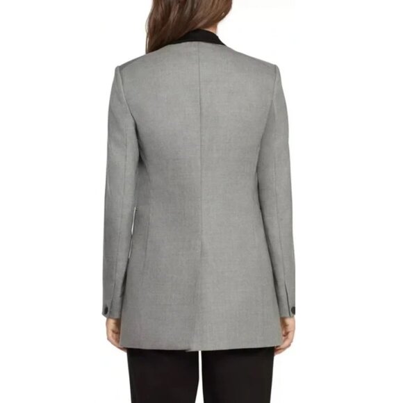 rag & bone Dant Tuxedo Blazer in Gray - sz 6 - Picture 3 of 3